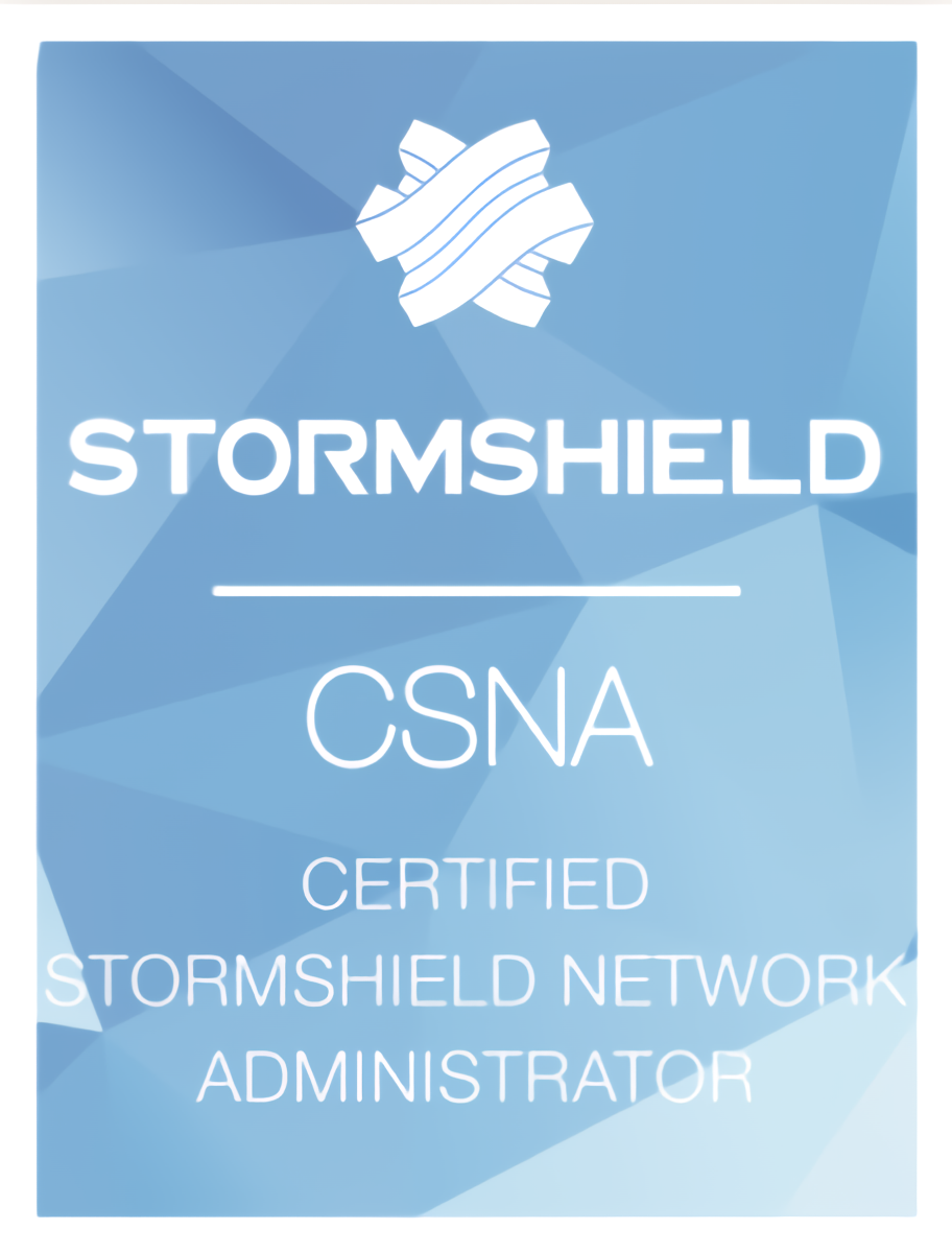 Certification CSNA de Stormshield